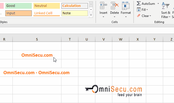 AutoFit Column from Excel Ribbon Animation