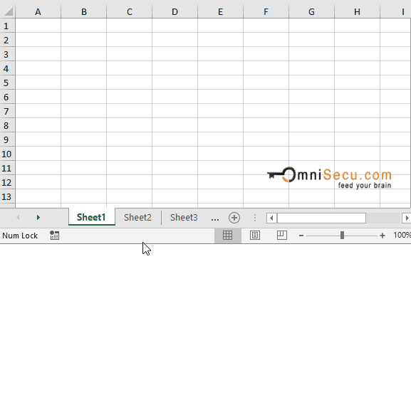  How to hide multiple worksheets in Excel 