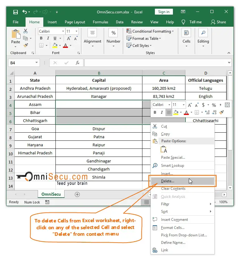 how-to-delete-cells-from-excel-worksheet