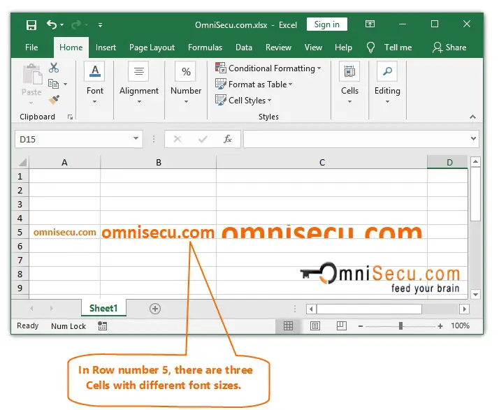 What is AutoFit Row Height in Excel