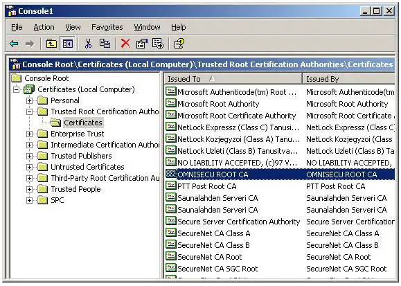 Import Root Certificate to Trusted Root CA store - Locate the Root CA certificate