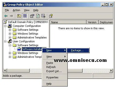Group Policy User Configuration Software Installation.JPG
