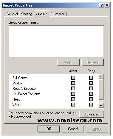 Access Control List ACL Editor