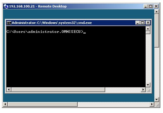 Connecting to server core using remote desktop
