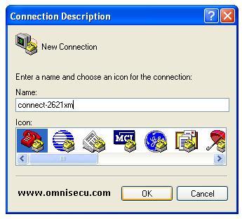 HyperTerminal Connection Name