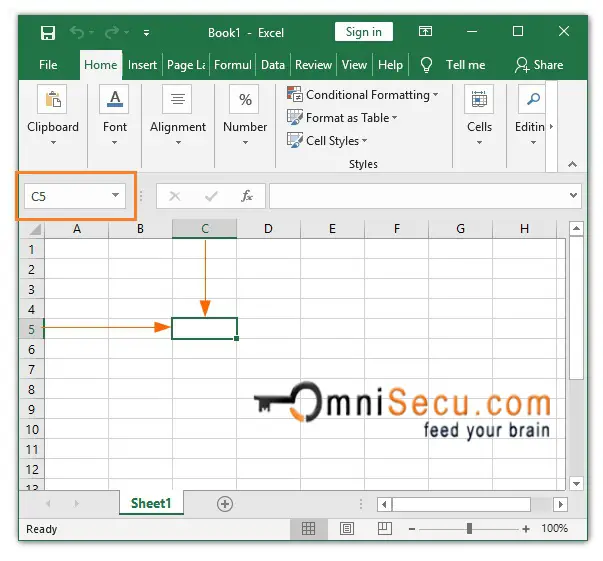 Excel Active Cell