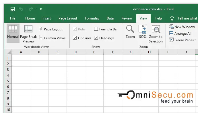 Excel Formula Bar Hidden