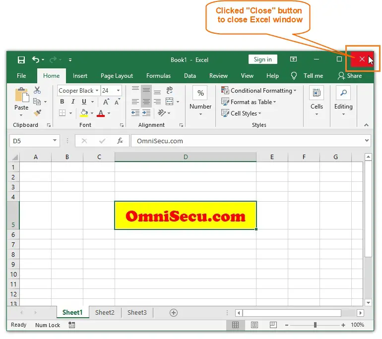 Excel New Unsaved File