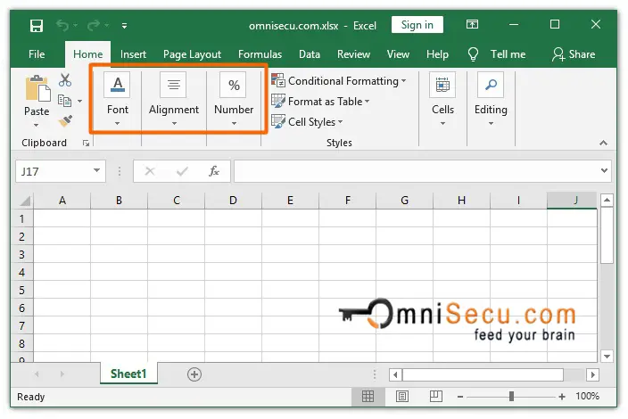 Excel Ribbon Responsive