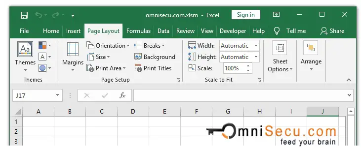 Excel Ribbon Visible