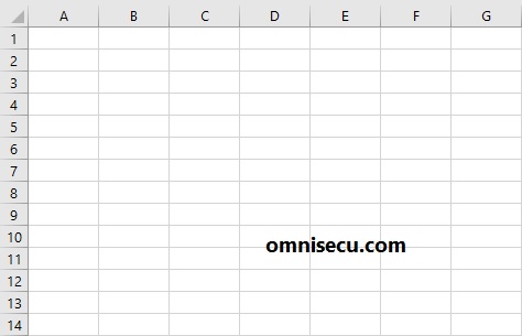 Excel Rows and Columns