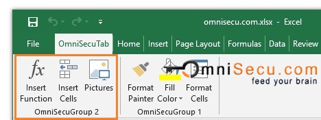 Group position changed to left in Excel Ribbon