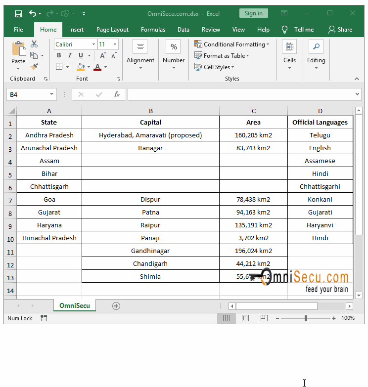  How to delete Cells from Excel worksheet 