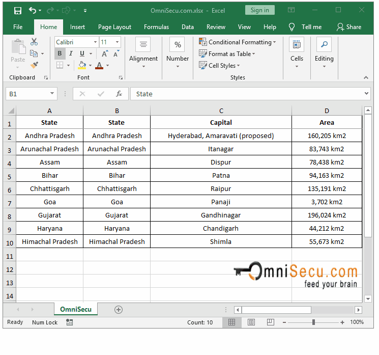  How to delete single Column from Excel worksheet 