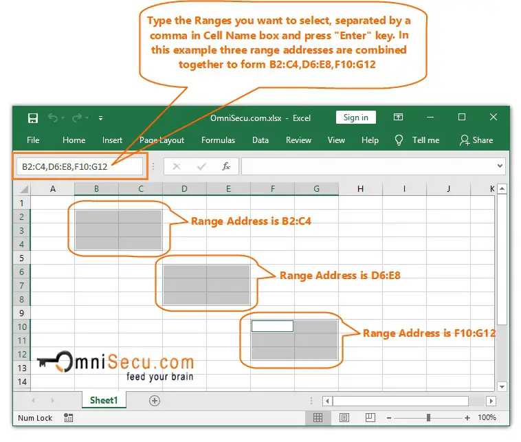 how-to-select-multiple-range-in-excel-worksheet