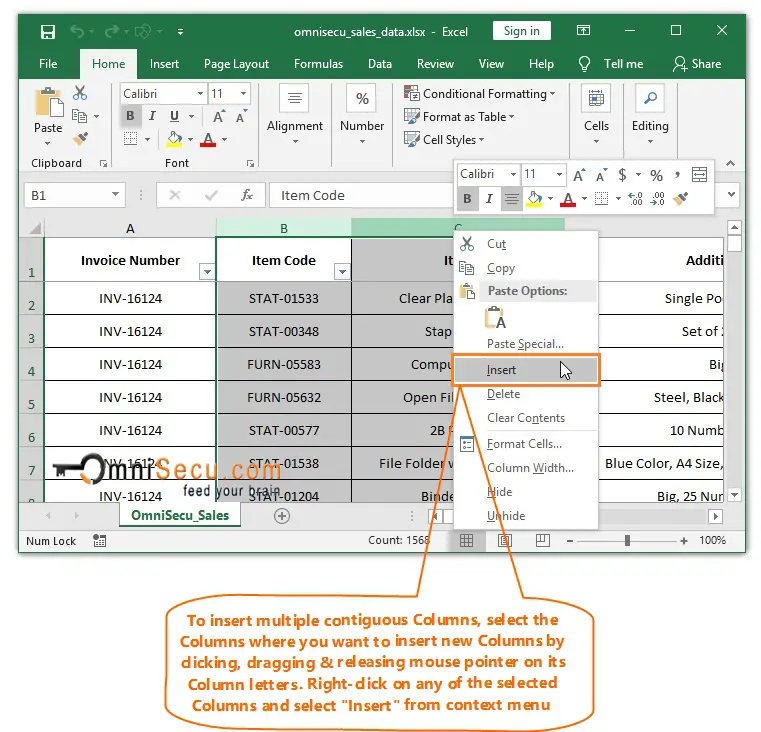 how-to-insert-columns-in-excel-worksheet