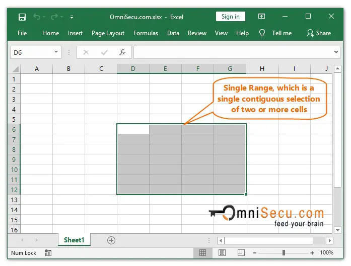 types-of-ranges-in-excel-worksheet