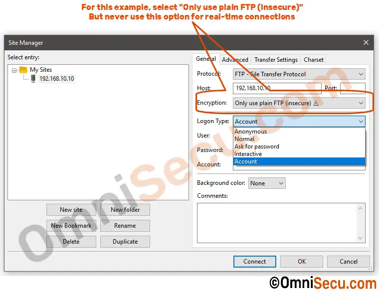 filezilla ssh key