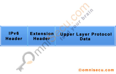 Structure of IPv6 Packet