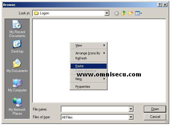 Logon Script Browse