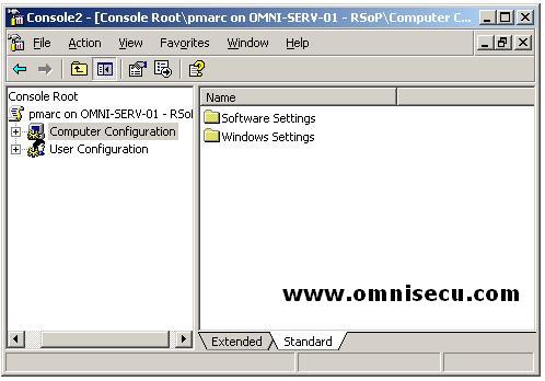 Resultant Set of PolicyRSOP Query data