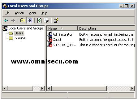 Built-in user accounts