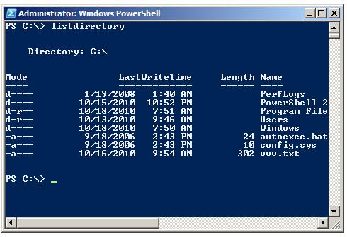 PowerShell using new alias